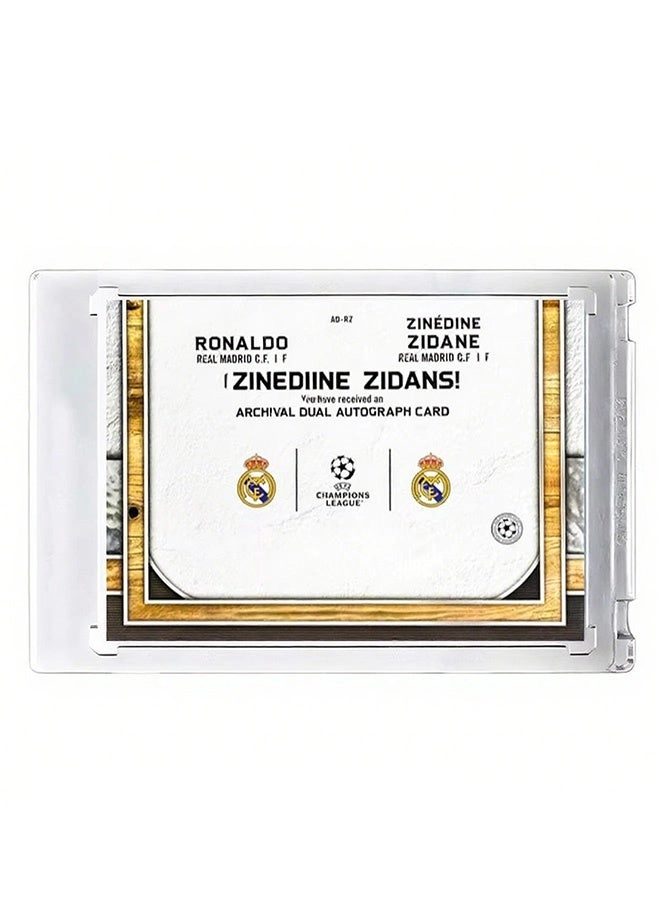 Ronaldo Zidane Signature Football Card