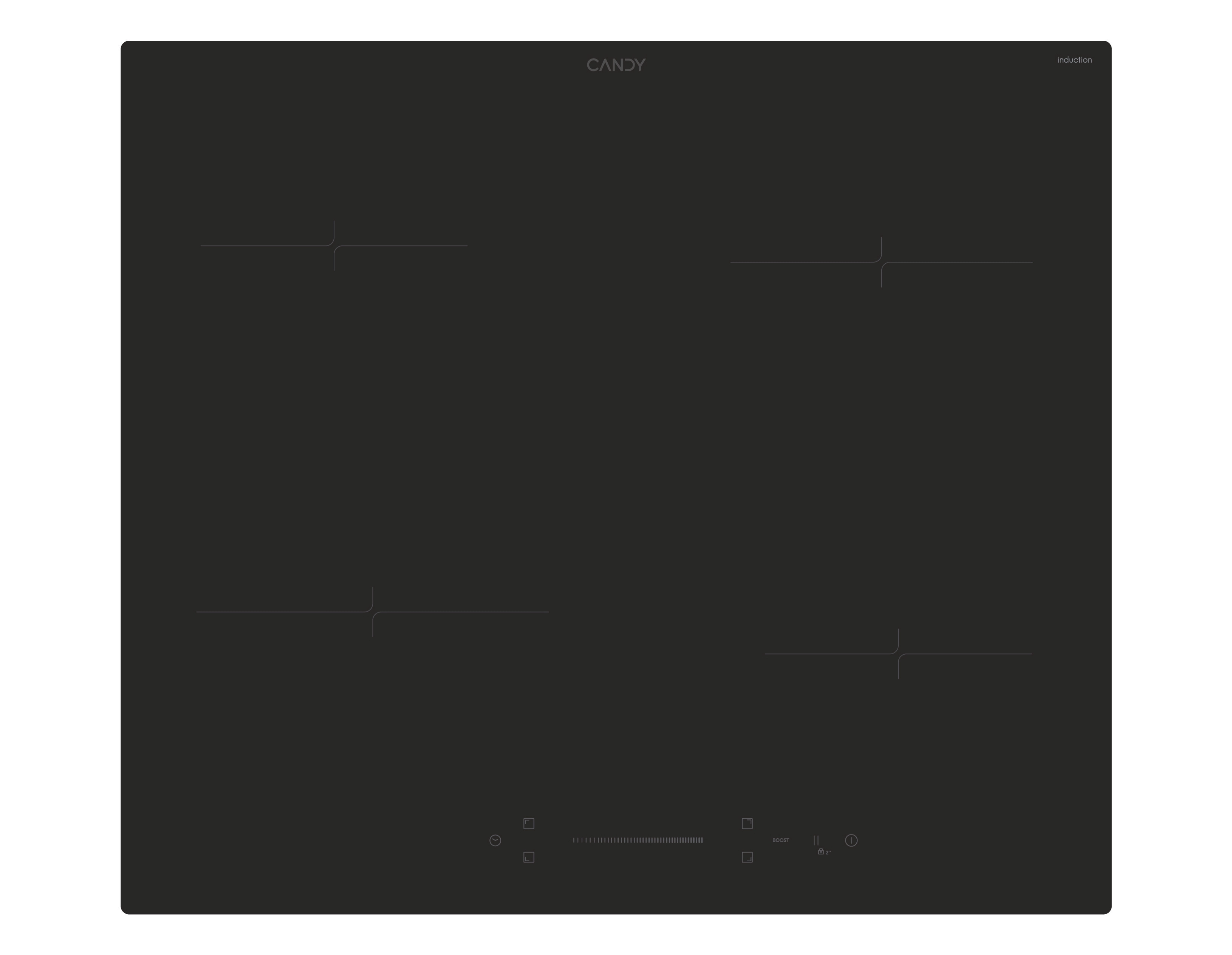 Candy Moderna CI642SCBB Induction hob