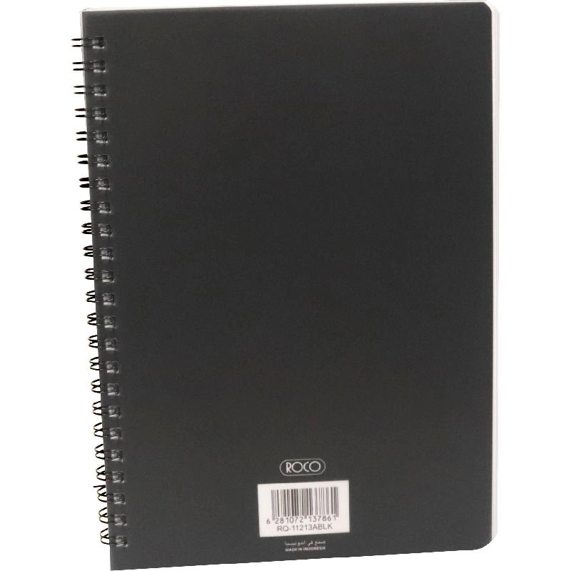 Notebook 19 X 26 cm Spiral - Grid 100 Sheets