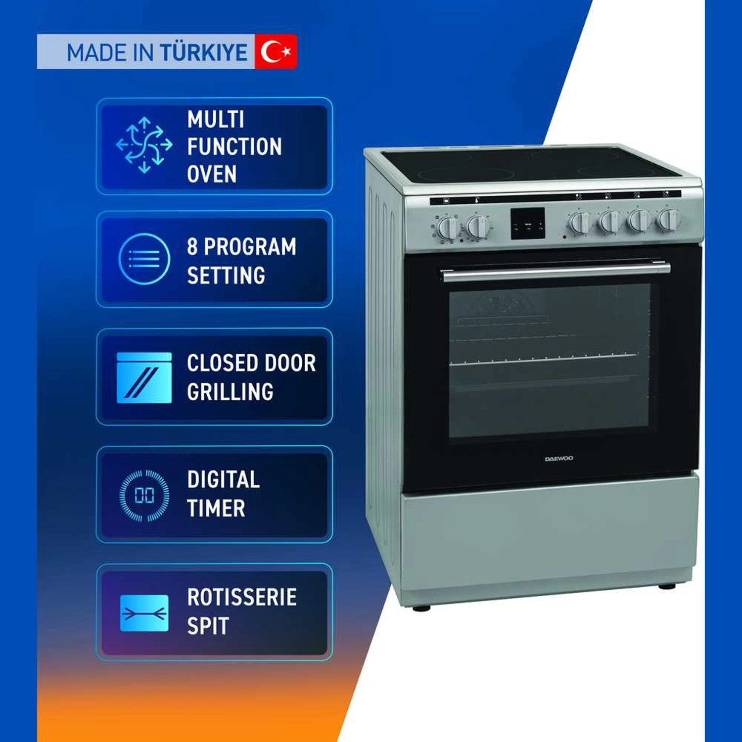 Ceramic DCC-S664HF Electric Cooker