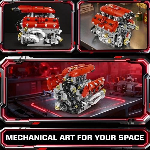 V8 Engine Model Kit - 1 pcs