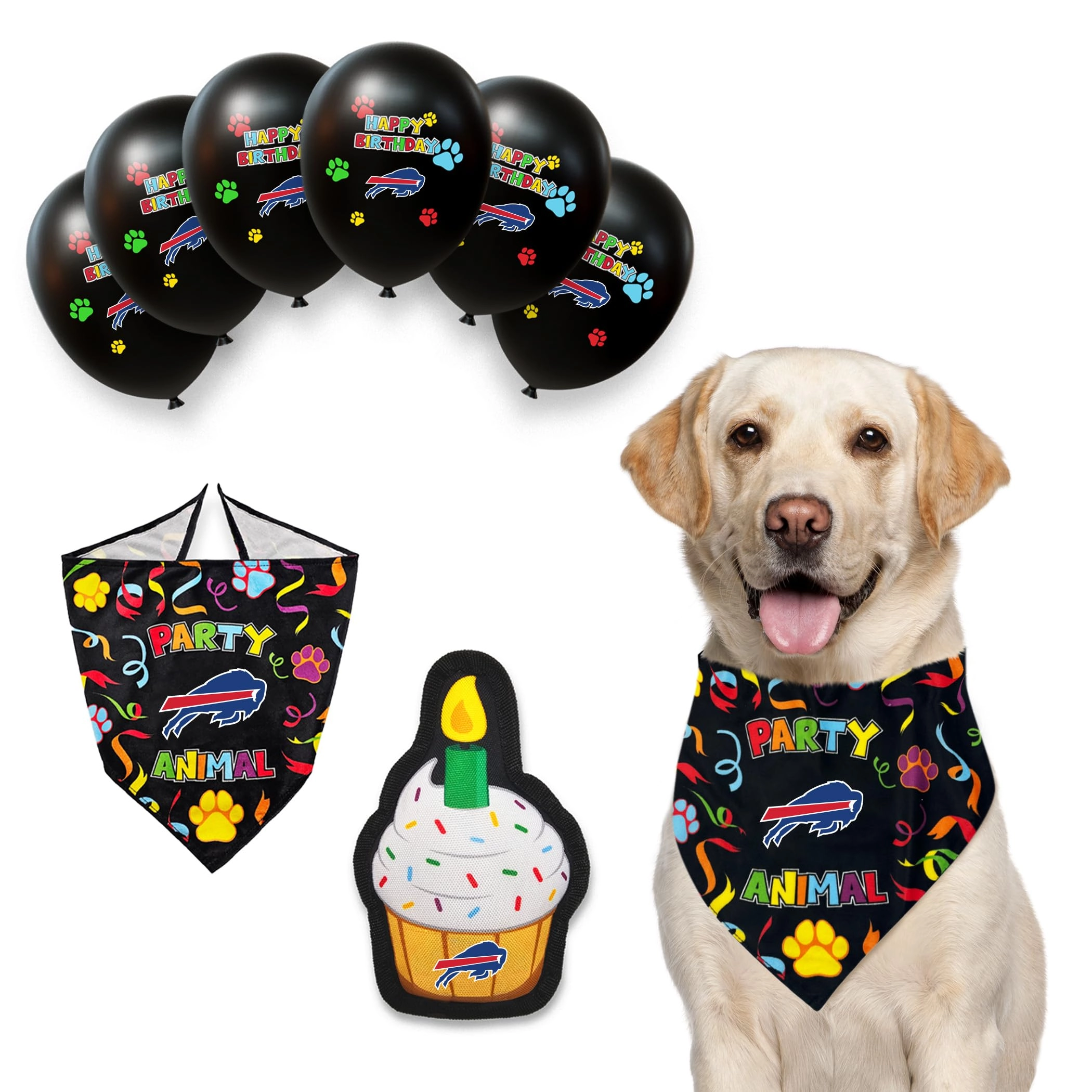 Pets First BUF-B-Day-1-S - 1 Count Dog Small/Medium