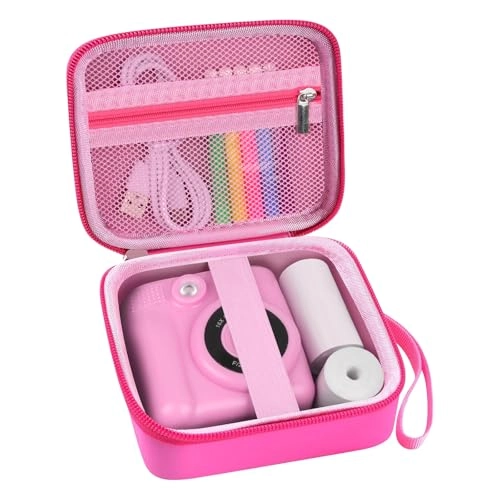 Bag - 5.5 x 5.1 x 3.1 inches suitable for ESOXOFFORE for Dylanto for Prograce for GKTZ for YEEHAO for LETSHAHA for ENERHAMP/ for Anchioo/ for YETCN/ for Amzelas/ for WEEFUN/ for MEETRYE/ for USHINING/ for Mafiti/ for Bestoonemultiple instant camera for digital camera for girls camera