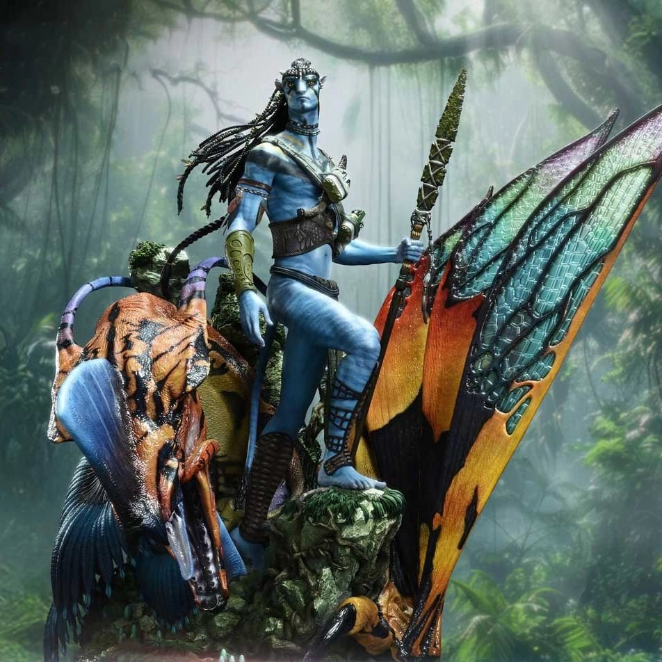 Jake Sully & the Great Leonopteryx - Avatar