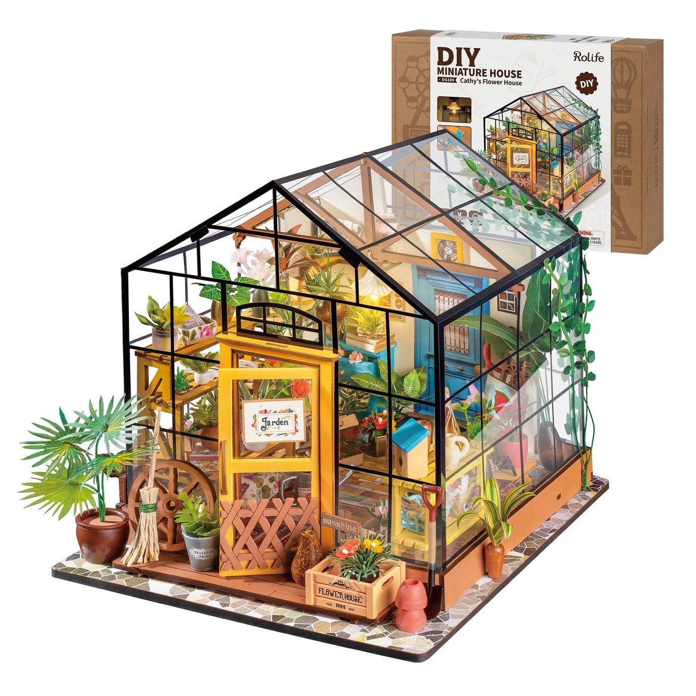 Miniature House Kit - 1/18 LED