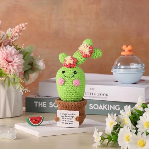 Crochet Cactus - 16.5 cm