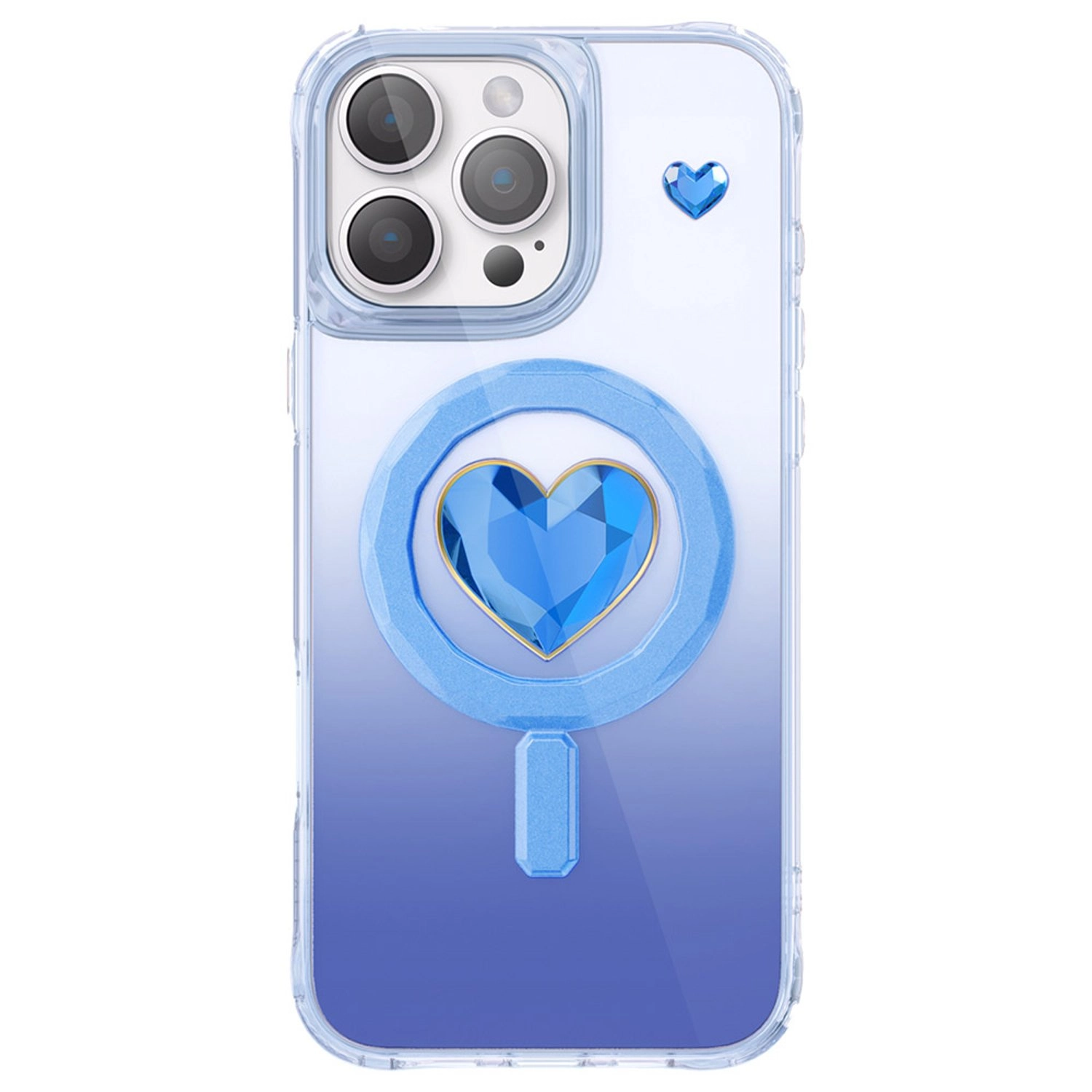 Hearts MagSafe Case - Anti-yellowing material Case for iPhone 16 Pro Max