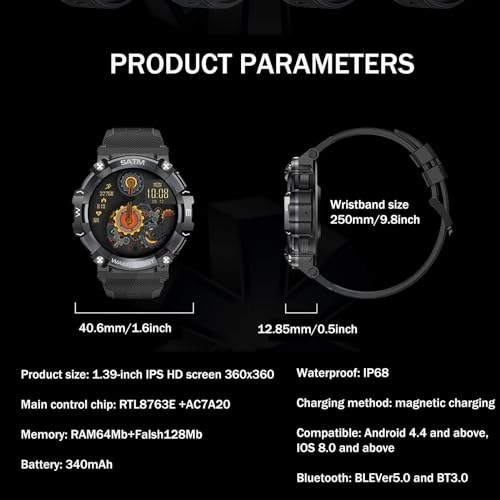 Smart Watch Aluminum alloy