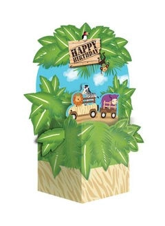 CREATIVE CONVERTING Safari Adventure Centerpiece Dimensional