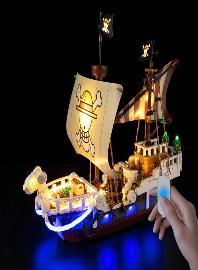 BrickSoul Upgrade Light Kit (75639) - for Lego The Going Merry Pirate Ship ON/Off & Dimmer Switch