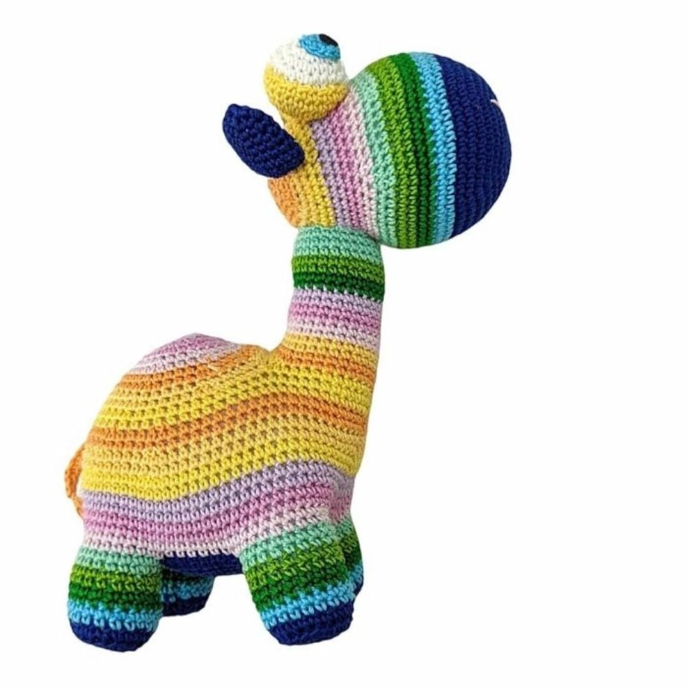 Happy Threads Rainbow Camel - 6 months plush