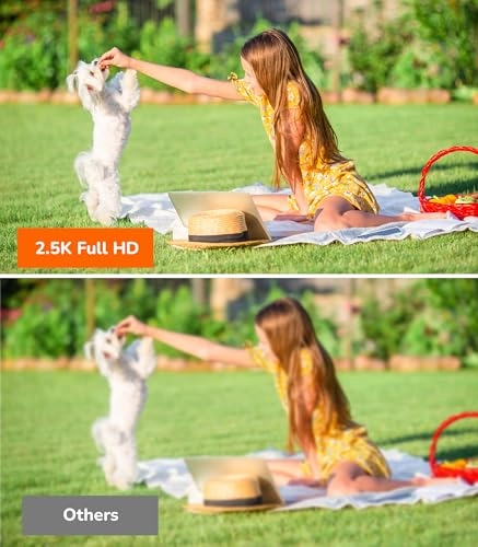 Indoor Outdoor Battery Camera 2.5K