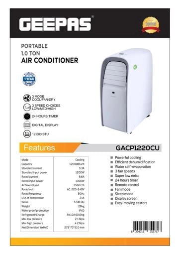 GACP1220CU - 1200W