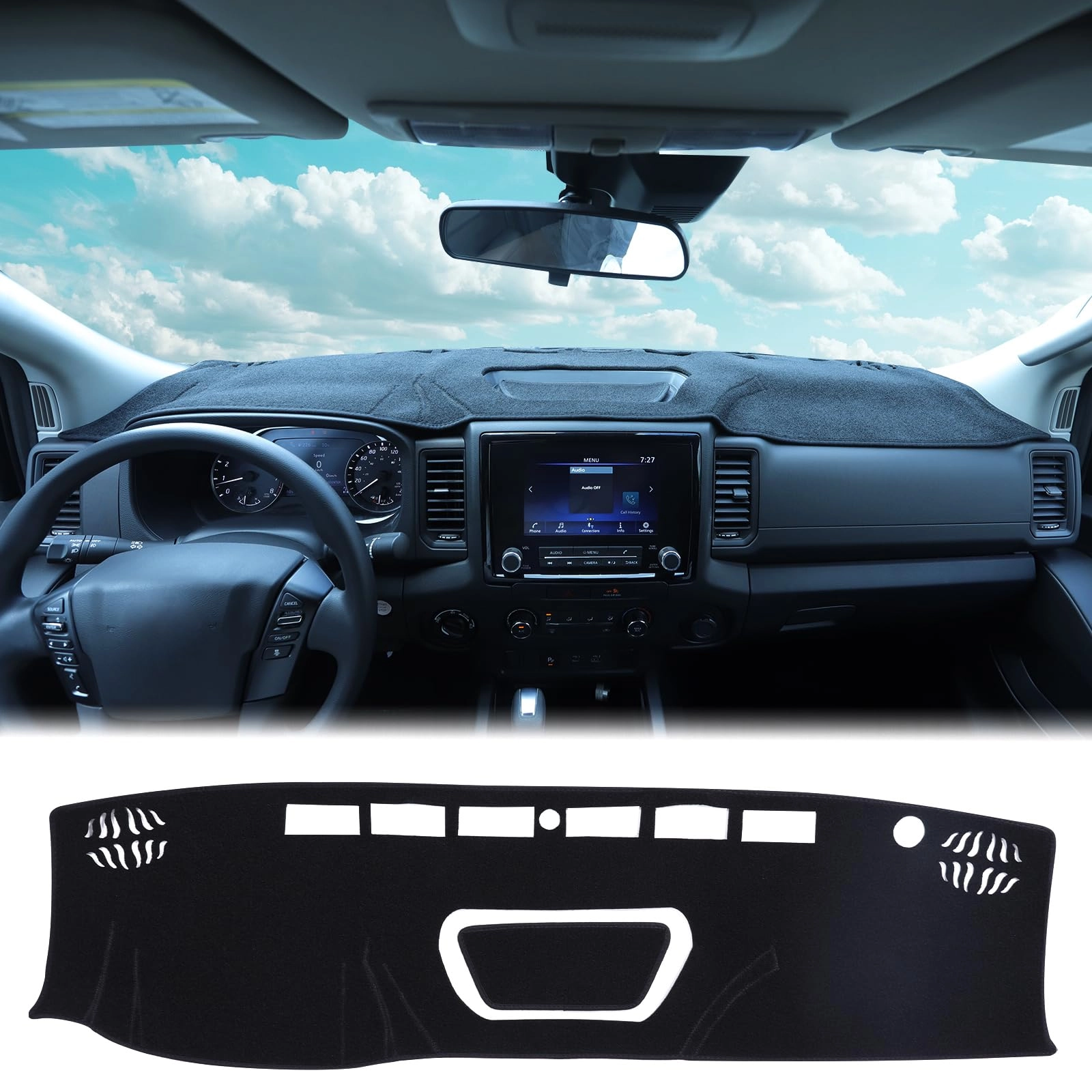 Aunginsy Dashboard Cover - Nisan Frontier 2022|2023|2024
