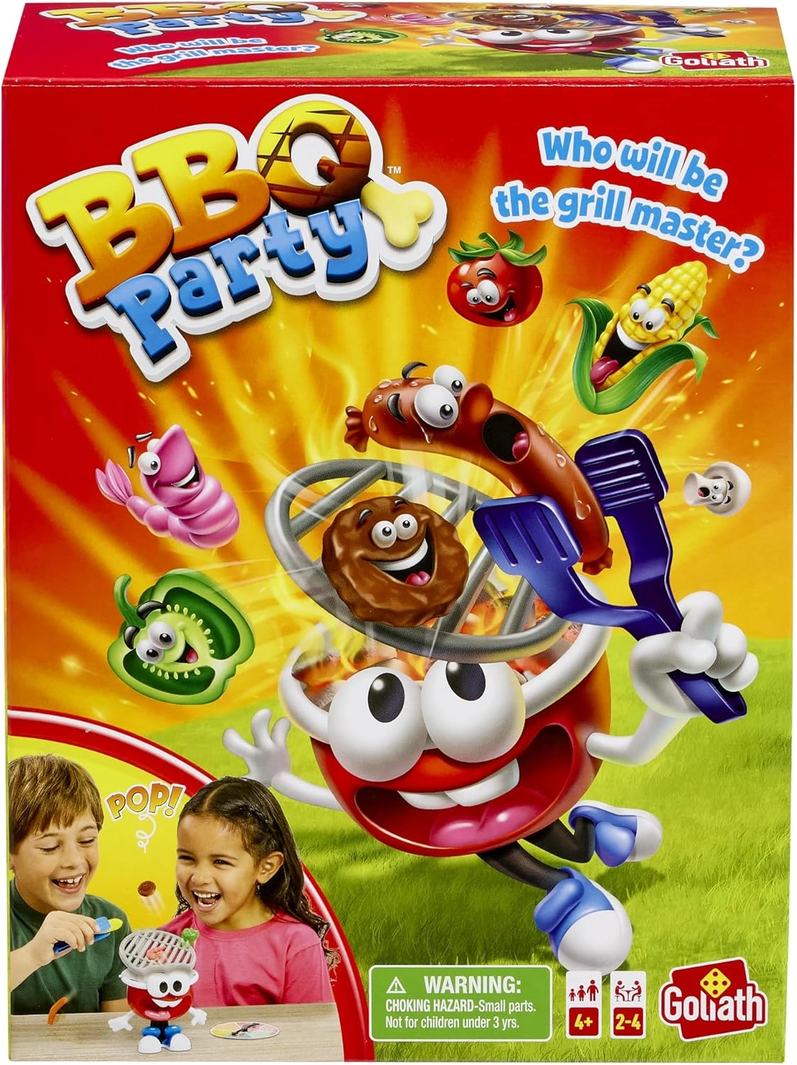 BBQ Party - English, French 4 years and up