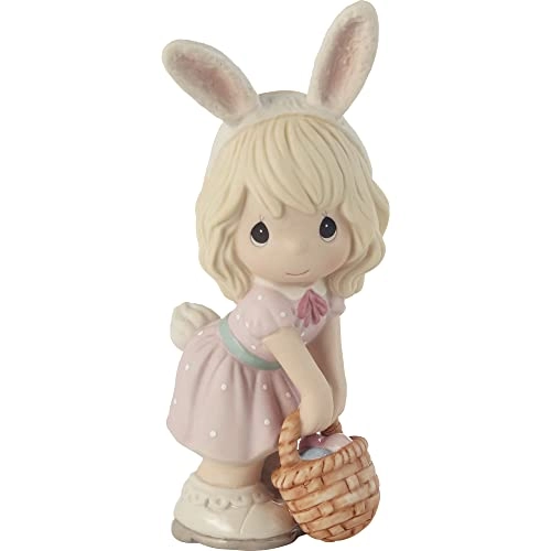 Little Girl Easter Firgurine - Porcelain