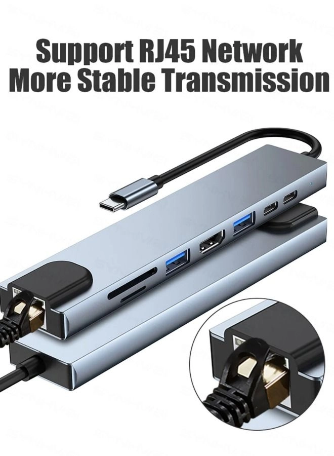 8 In1 USB C Type C HUB