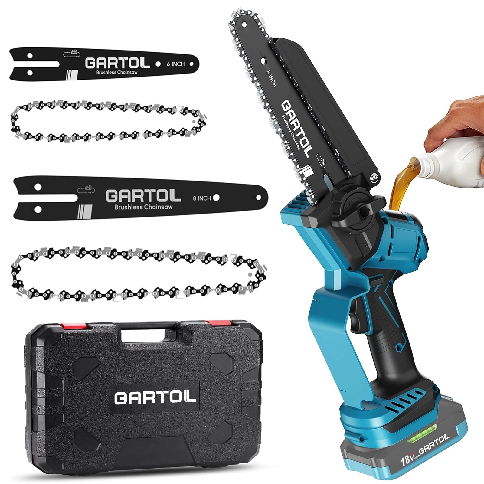 Zhejiang Mingli Industry and Trade Co., Ltd. Mini chainsaw - 1000 Watts