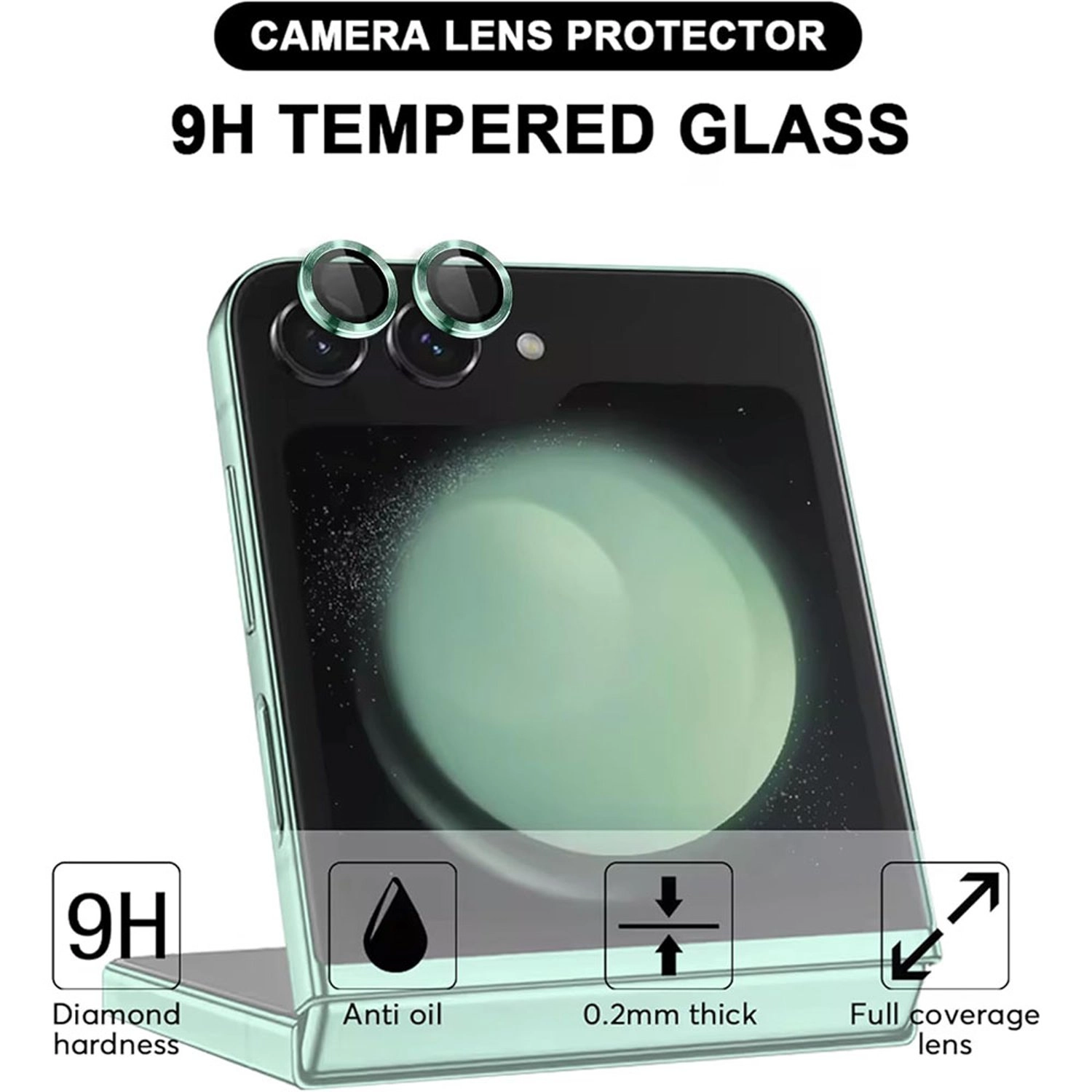 Clear Camera Lens Protector for Samsung Galaxy Z Flip 6