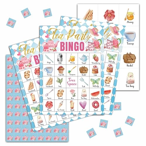 Tea Party Bridal Shower Games - Adult