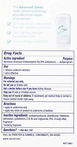 Clinical Strength Invisible Solid Antiperspirant And Deodorant - Free And Sensitive 45 g