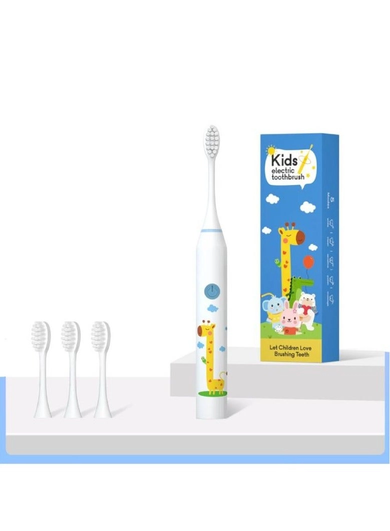Electric Toothbrush - Children's Cartoon Pattern Ultrasonic