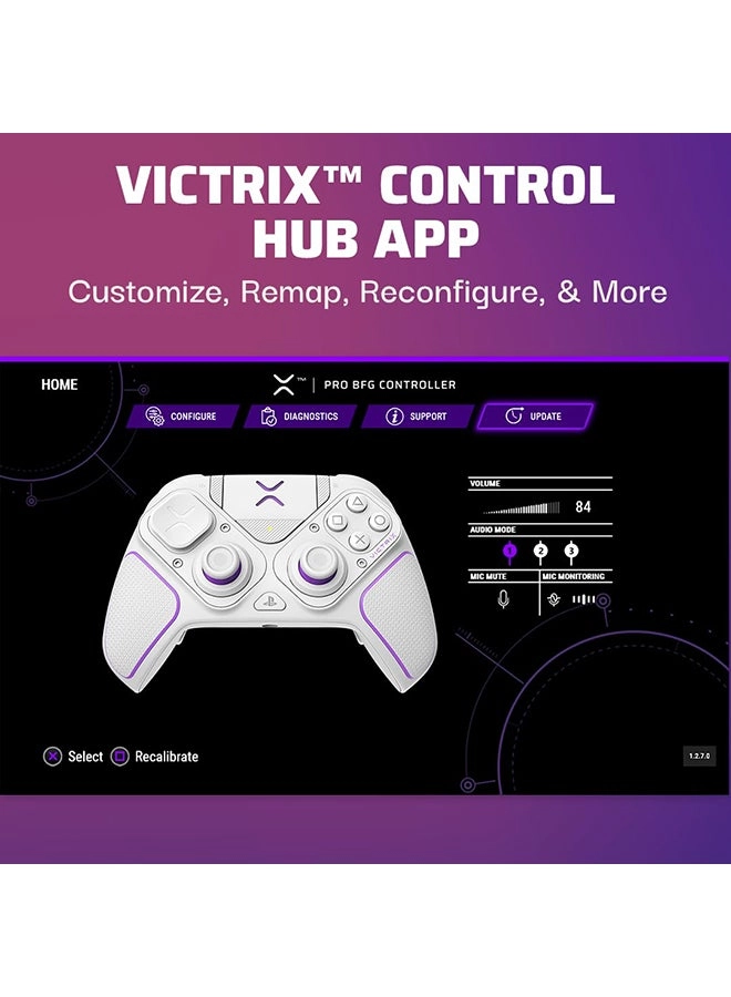 Victrix PRO BFG (PlayStation 5, PlayStation 4, PC) White