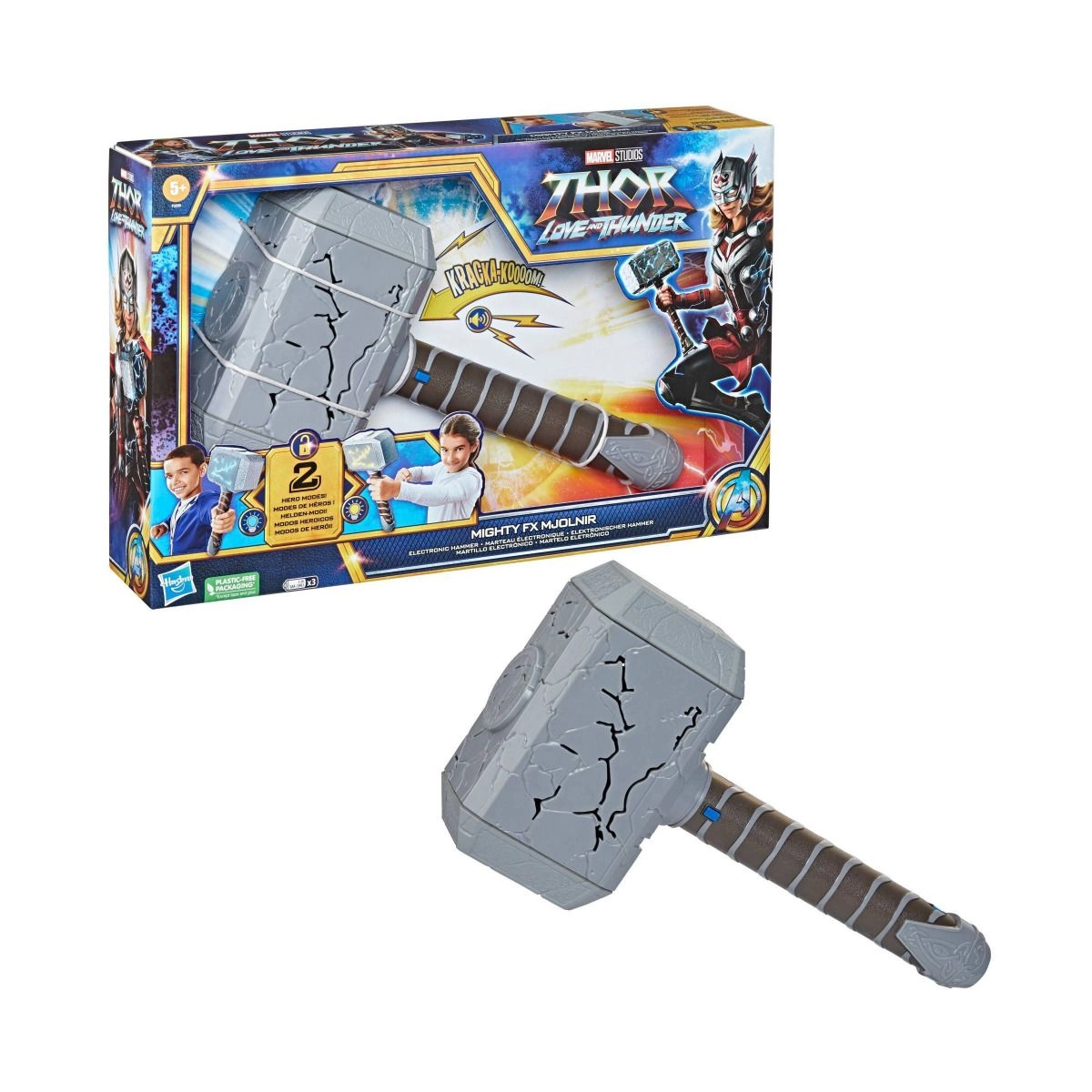 Thor - Thor: Love and Thunder - Mighty FX Mjolnir Electronic Hammer