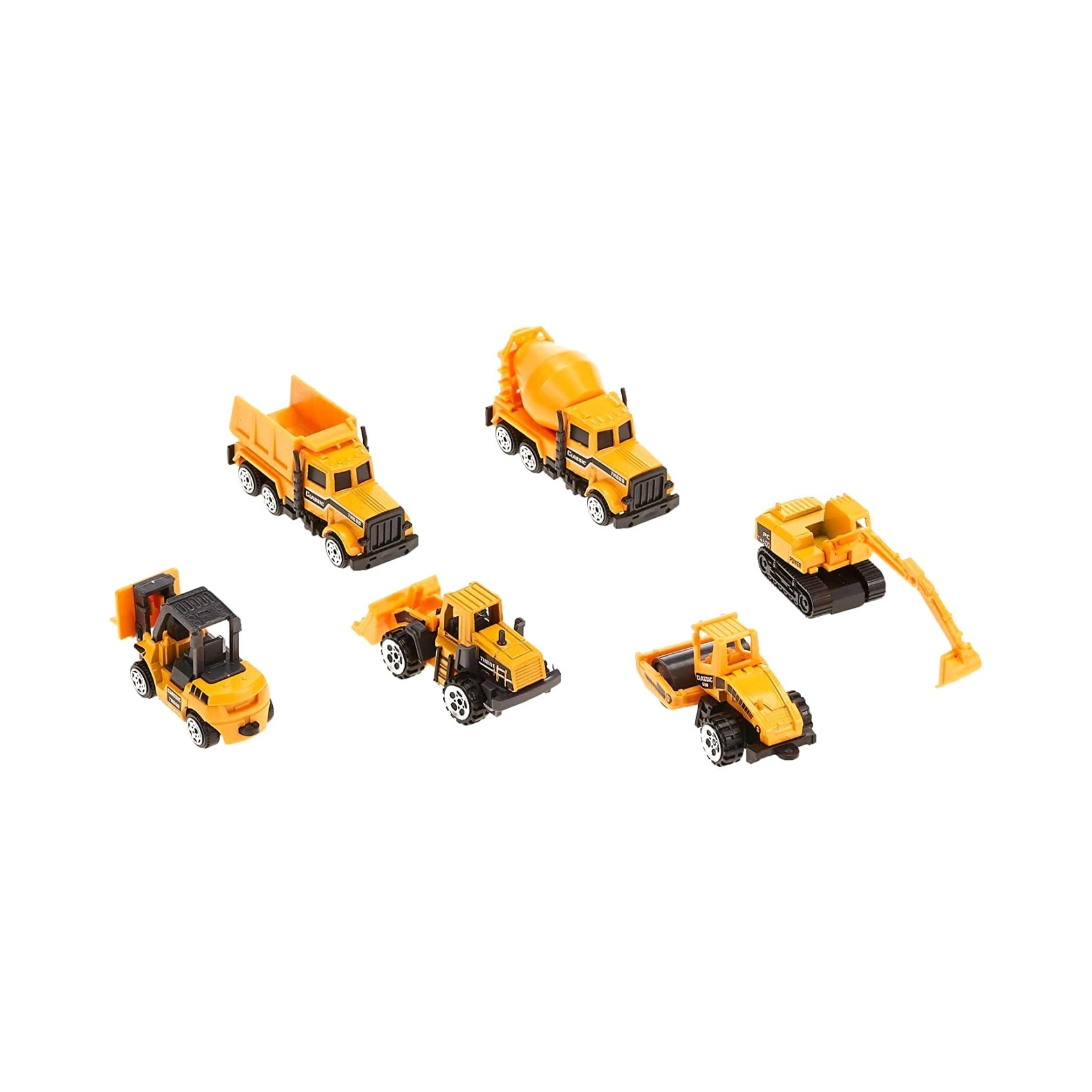 Vroom Trucky - 1pcs Assorted + Die Cast Cars - 6pcs