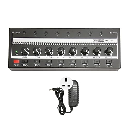 Headphone Amplifier - 8 Channel Mono Stereo