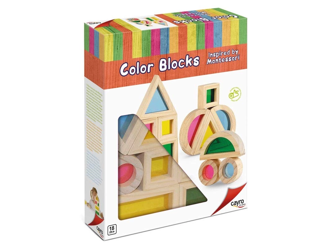 Cayro Color Blocks - 18 months+ 12 pieces