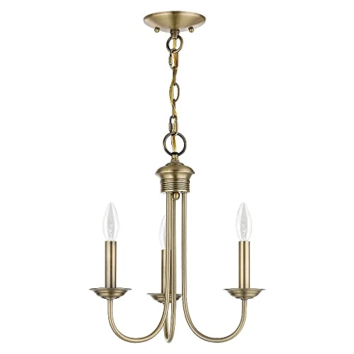 42683-01 - Mini Chandelier Antique Brass