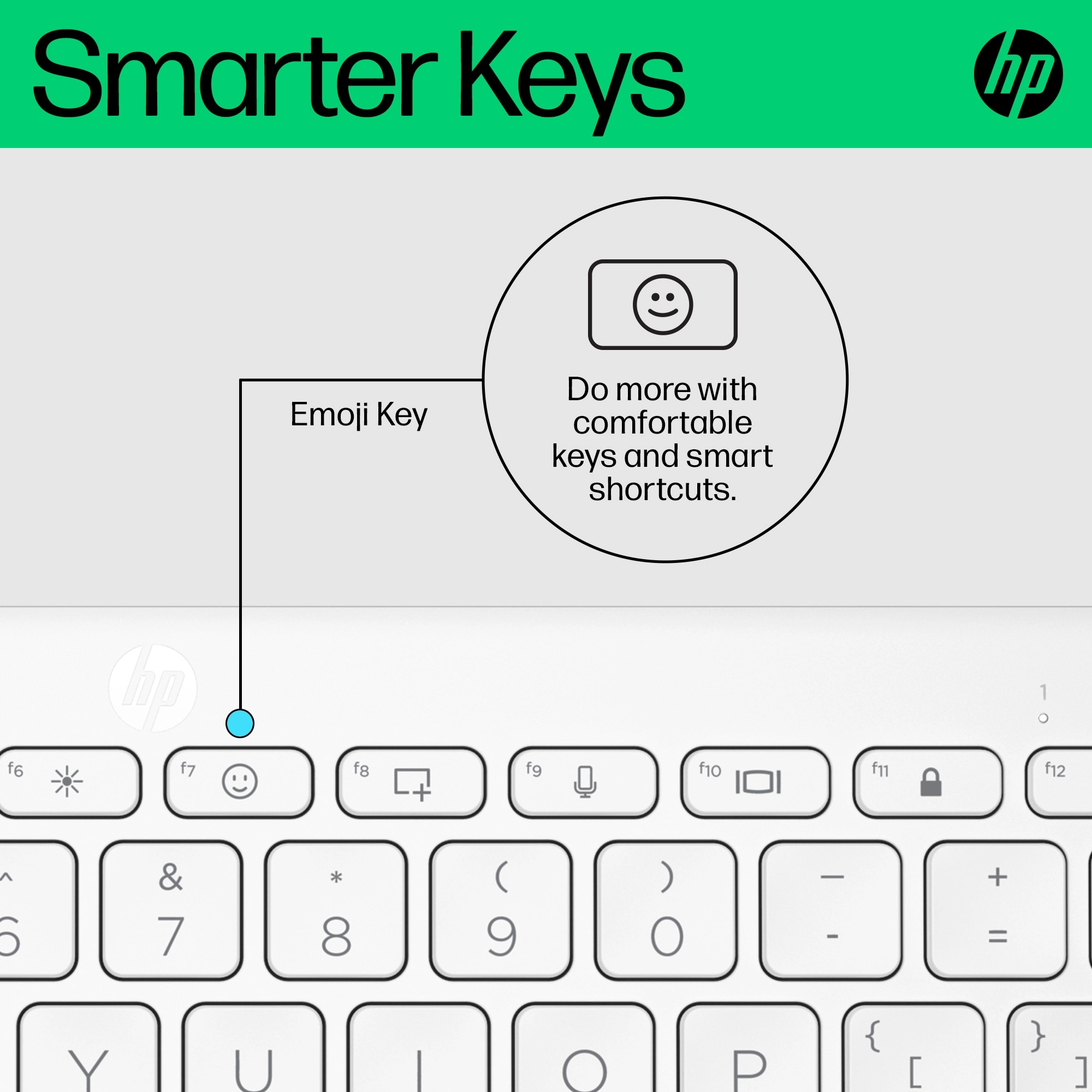 350 Compact Multi-Device Bluetooth Keyboard - Wireless