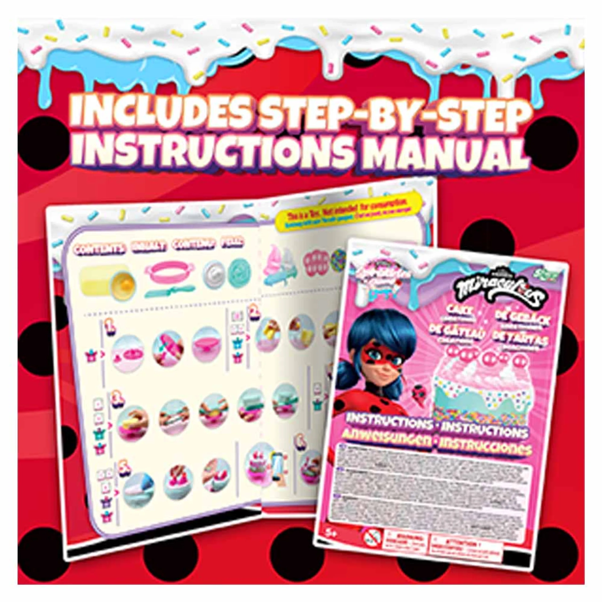 Sprinkle N' Slimy Cake Creations Kit - 5+ years