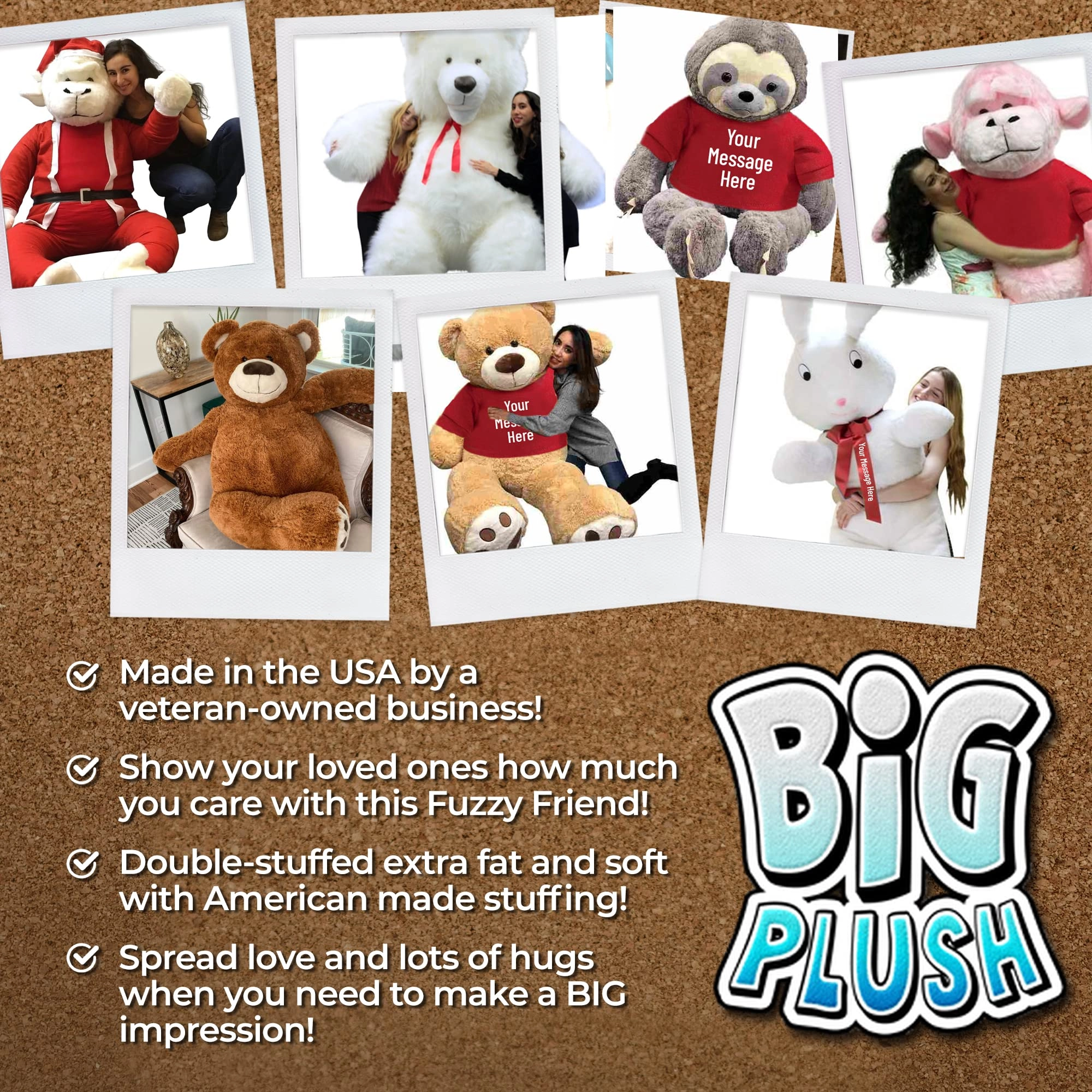 Teddy Bear 150 cm Plush