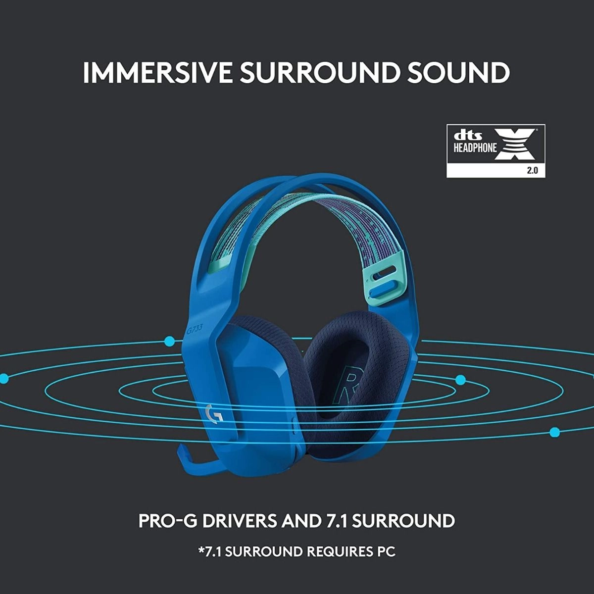 G733 - Wireless Headset