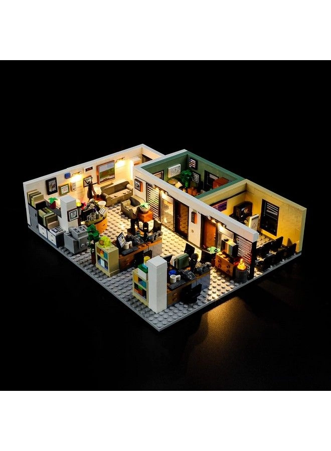 BRIKSMAX Led Lighting Kit - For Lego 21336 The Office