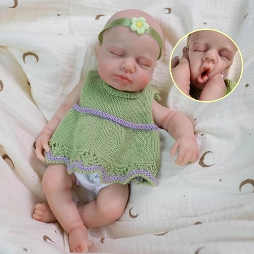 Reborn Baby Doll - 12 inch Full body silicone Ages 3+