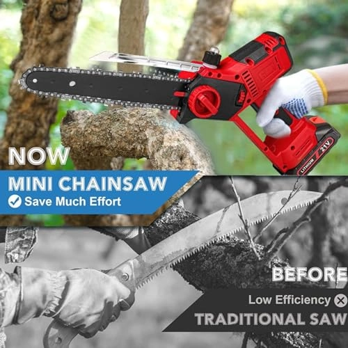 Mini handheld chain saw - 6 Inch 21V