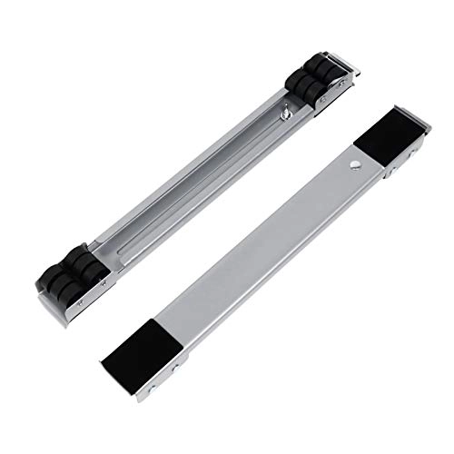 Washing Machine Base - Adjustable Silver