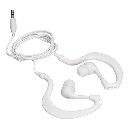 Waterproof Swimming Headphones - 3.5mm Plug Conduction Replaceable Earplugs