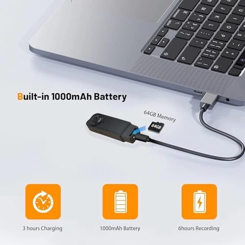 Mini Body Camera - 1920 X 1080