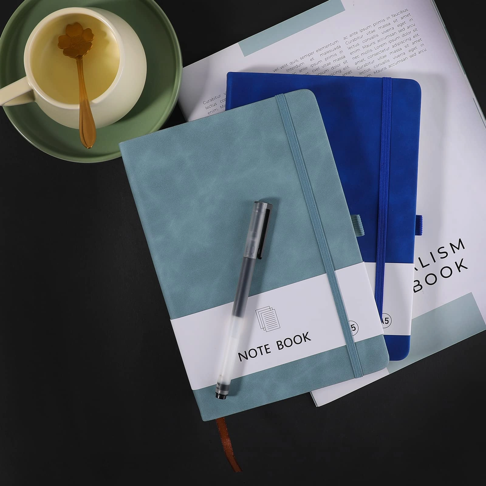 A5 Notebook A5 Hardcover - Lined 100 Sheets