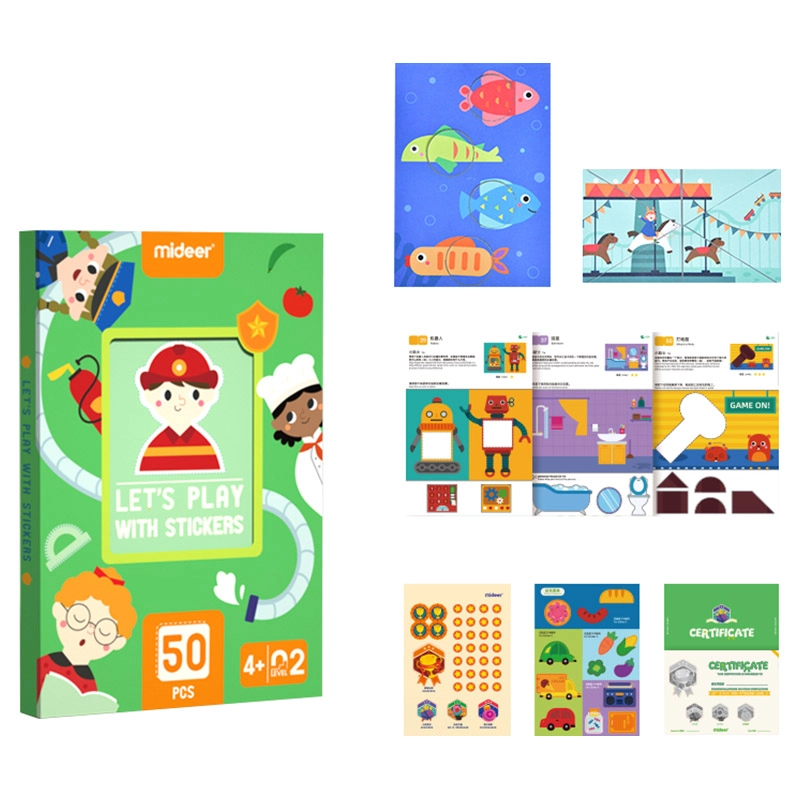 Let's Play With Stickers Sticker Book Level 2