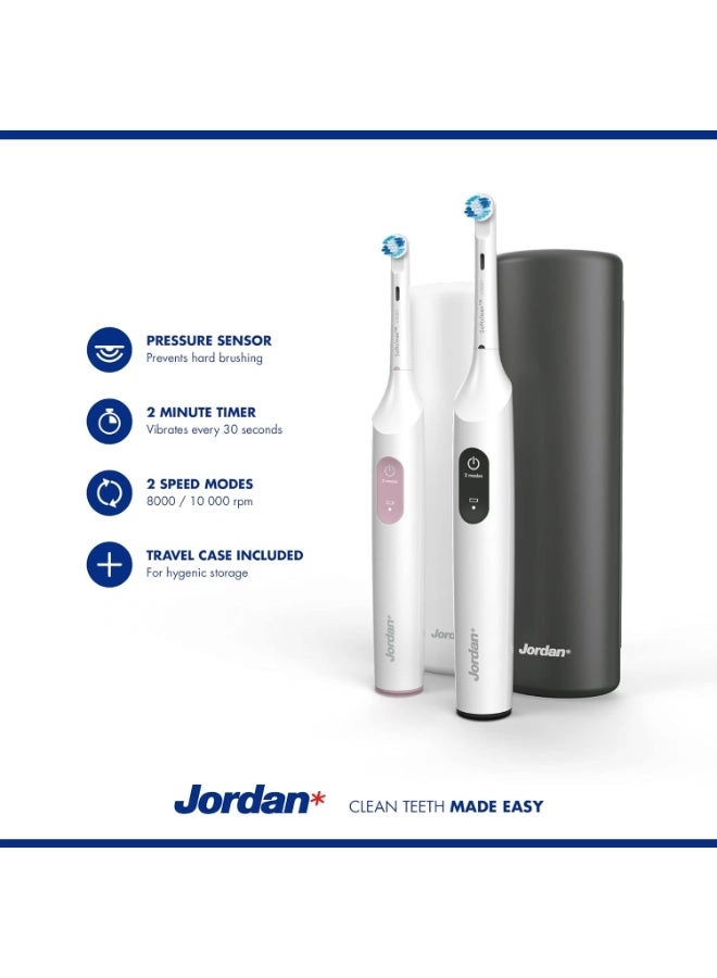 Clean Smile - Electric 2-speed USB-charging Pink