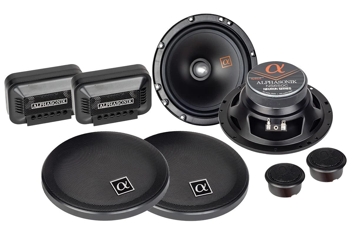 Alphasonik NS650C - 1 Pair 180 Watts