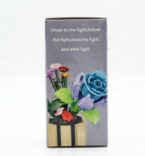 Morning Glory Flower Building Blocks Set - 79 pcs