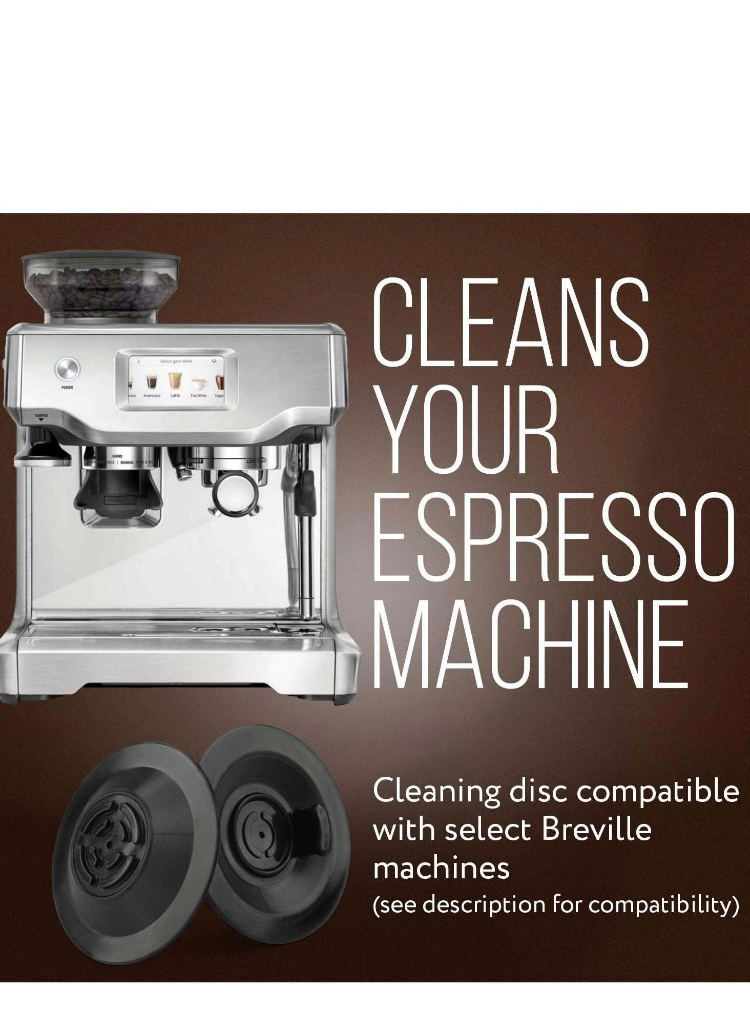 Espresso Cleaning Disc - 2Pcs 54mm