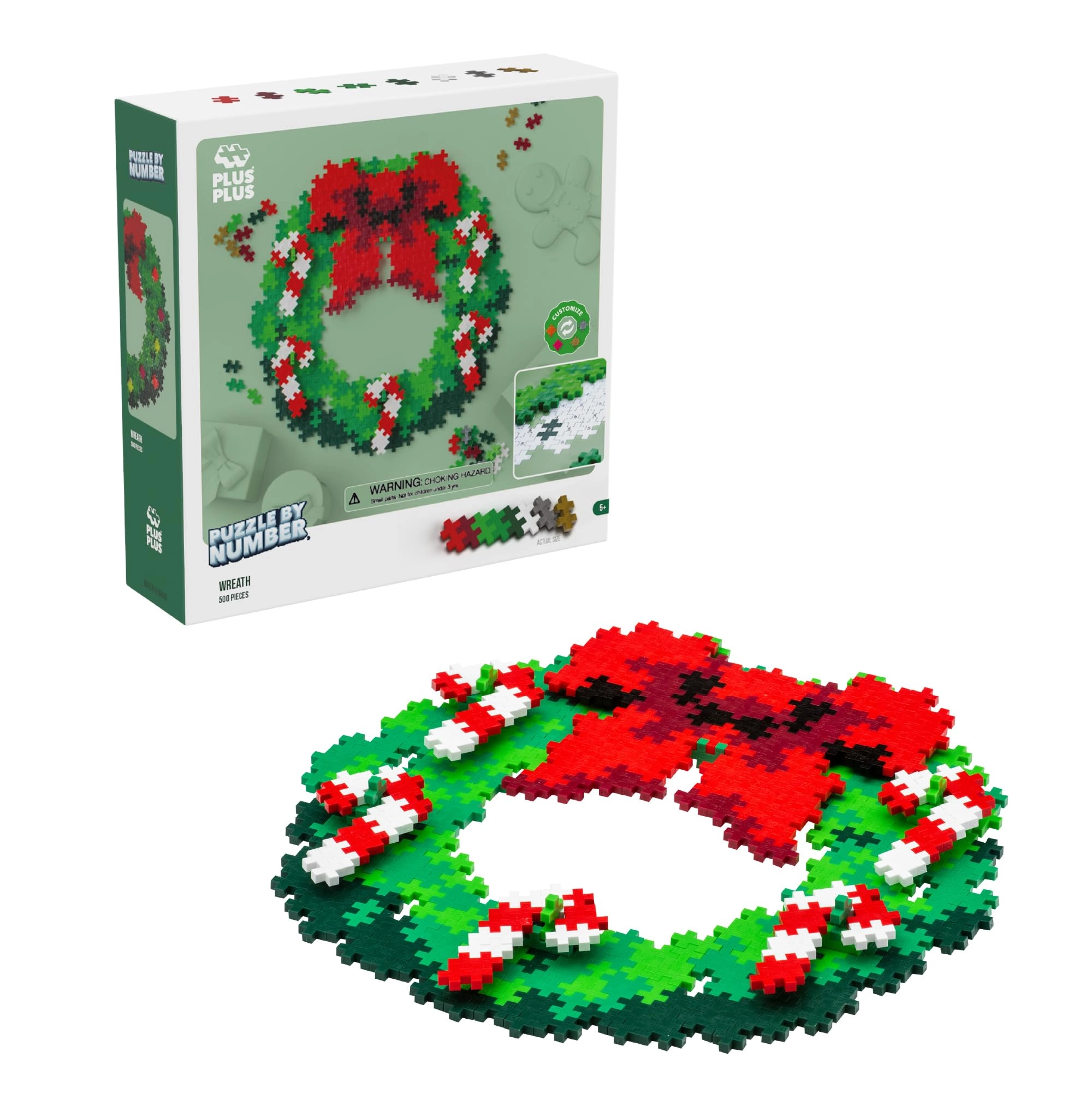 Plus-Plus Puzzle by Number - Board Games 500pcs