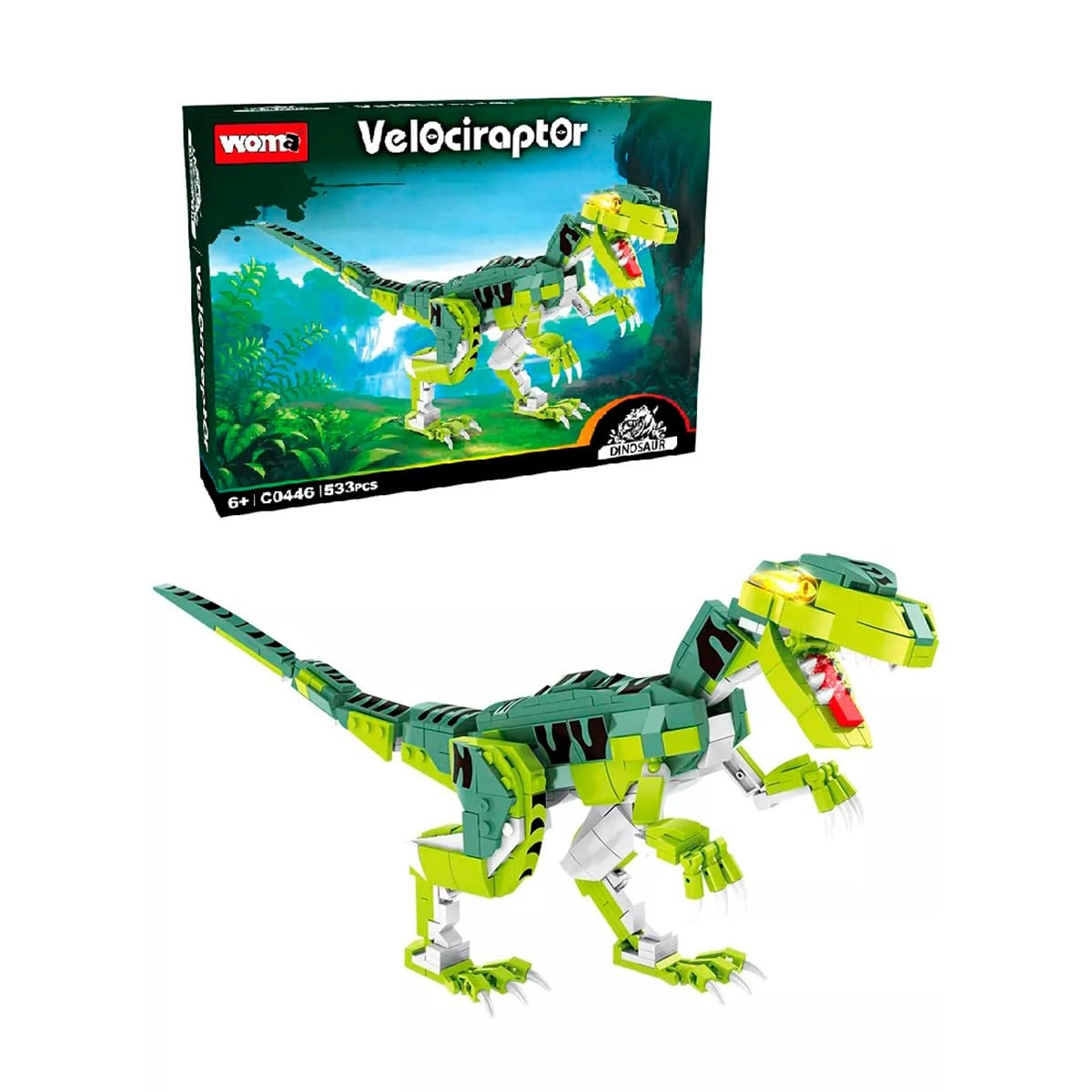 WOMA Velociraptor - Jurassic Theme
